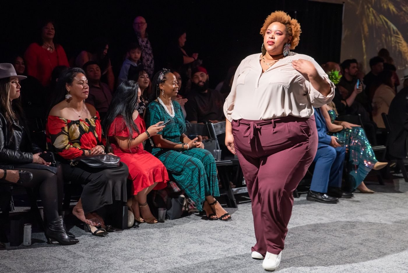 A look from a past Le Pasefika Runway show