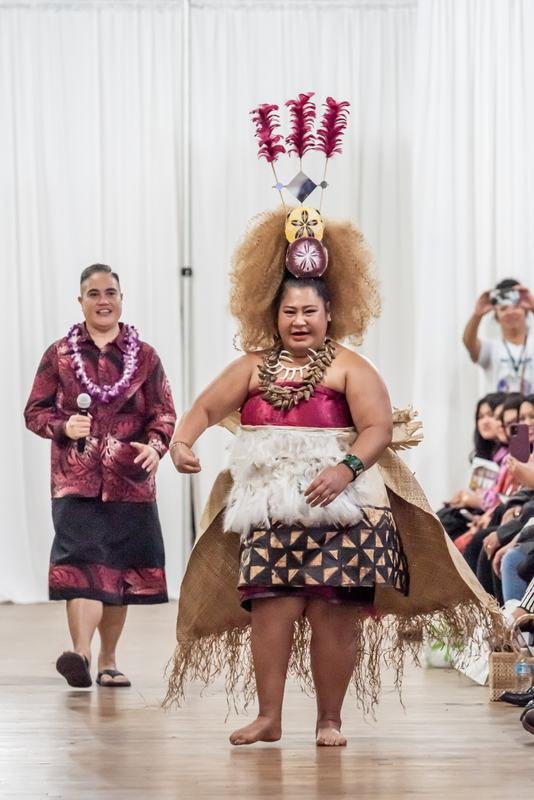 A moment from the 2022 Le Pasefika Runway show