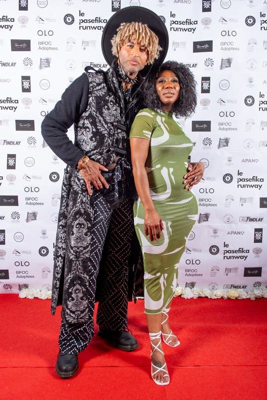 Runway look from the 2023 Le Pasefika Runway show