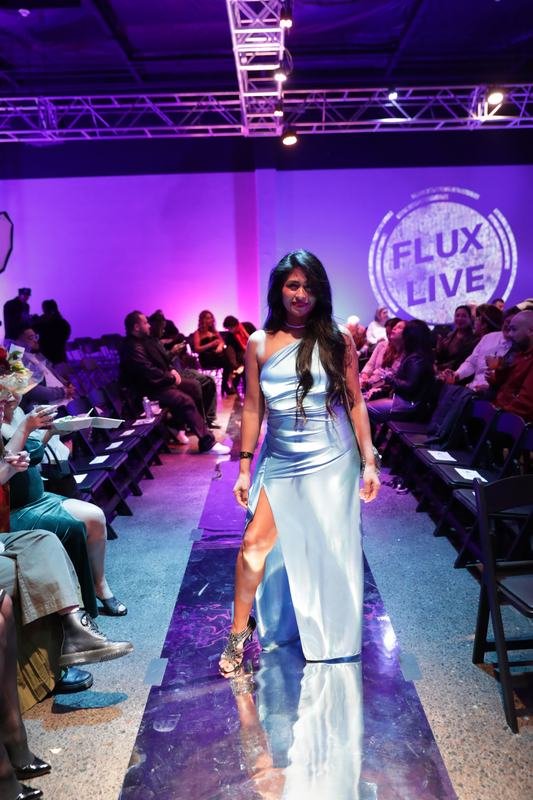 Designer look on the runway at Le Pasefika Runway 2025