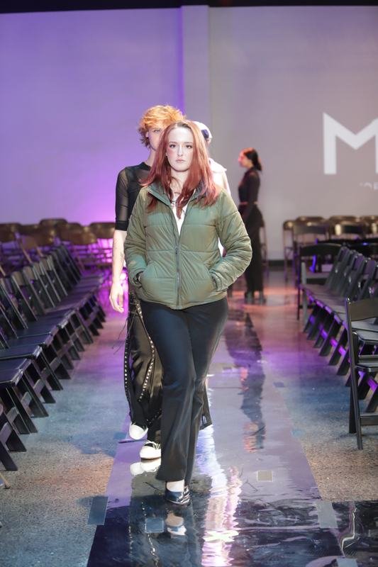 Full look on the runway at the 2025 Le Pasefika Runway show