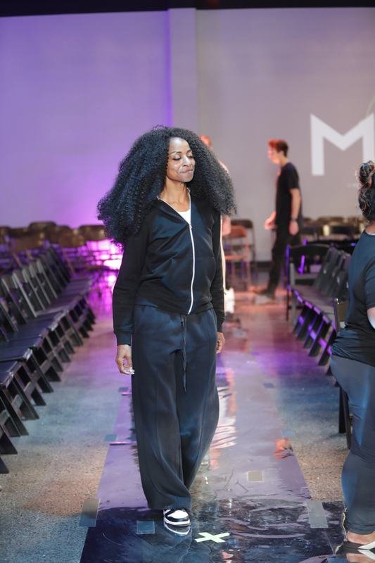 Collection piece on the runway at Le Pasefika Runway 2025