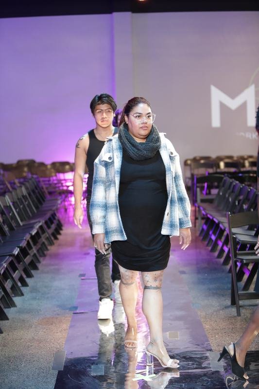 Runway moment before a full house at Le Pasefika Runway 2025